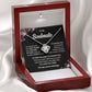Soulmate Love Knot Necklace with Message Card & Gift Box