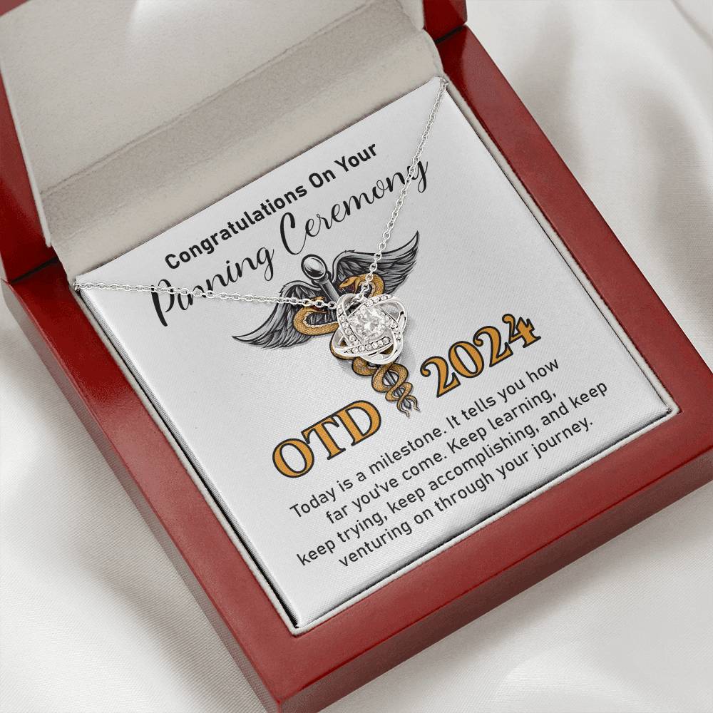 Congratulations On Your Otd 2024 Pinning Ceremony Necklace Otd 2024 Pinning Ceremony Necklace Pinning Ceremony Milestone Necklace Congratulations Pinning Ceremony Jewelry Otd 2024 Graduation Necklace Gift Necklace For Celebrating