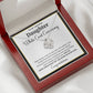 White Coat Ceremony Gift For Daughter Necklace With Gift Box