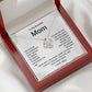 To My Beautiful Mom Necklace – Heartfelt Gift
