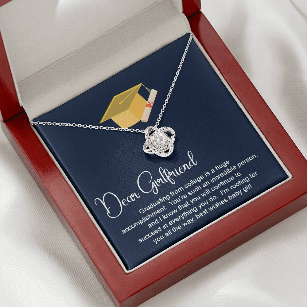 Dear Girlfriend Necklace Girlfriend Graduation Necklace Gift Gift For Graduation Necklace For Girlfriend Proud Of You Graduation Necklace Best Wishes Necklace For Girlfriend Sentimental Gift For Girlfriend Necklace For Girlfriend Necklace For Girlfriend