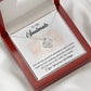 Soulmate Necklace Gift for Her with Message Card