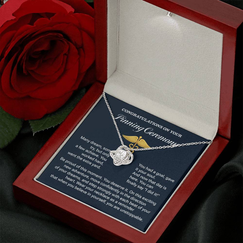 Congratulations On Your Pinning Ceremony Necklace Pinning Ceremony Necklace Gift Congratulations Pinning Ceremony Jewelry Believe In Yourself Necklace Jewelry For New Adventure Graduation Necklace Gift Necklace For Graduates