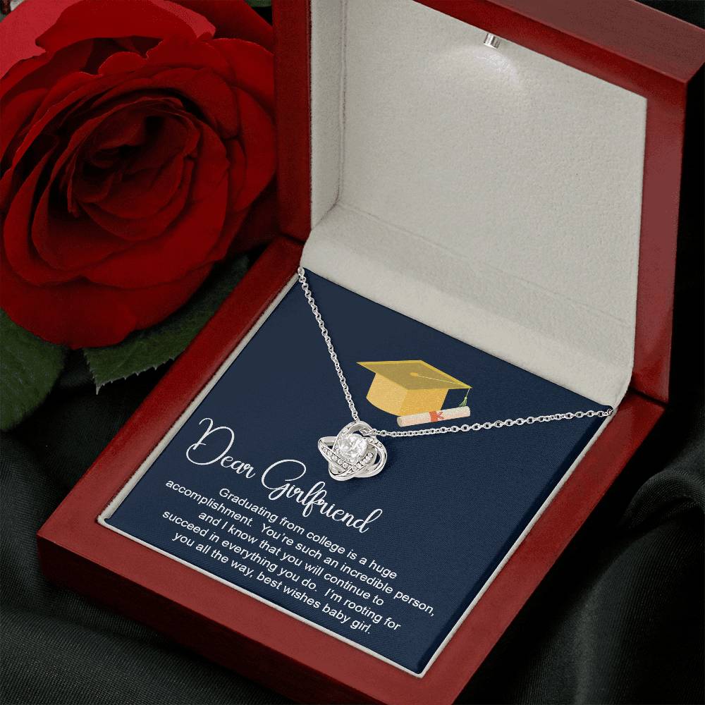 Dear Girlfriend Necklace Girlfriend Graduation Necklace Gift Gift For Graduation Necklace For Girlfriend Proud Of You Graduation Necklace Best Wishes Necklace For Girlfriend Sentimental Gift For Girlfriend Necklace For Girlfriend Necklace For Girlfriend