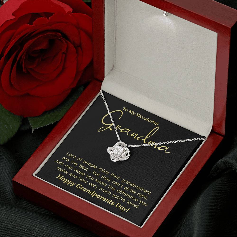 To My Wonderful Grandma Grandma Necklace Gift Grandparents Day Jewelry Sentimental Jewelry For Grandmother Jewelry Gift For Grandma Granddaughter To Grandma Gift Special Gift For Grandma Granddaughter Love Jewelry Jewelry For Grandma From Granddaughter