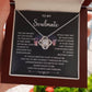 Soulmate Necklace Gift – Love You Always & Forever