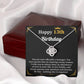 13th Birthday Necklace for Girl Gift from Mom or Dad