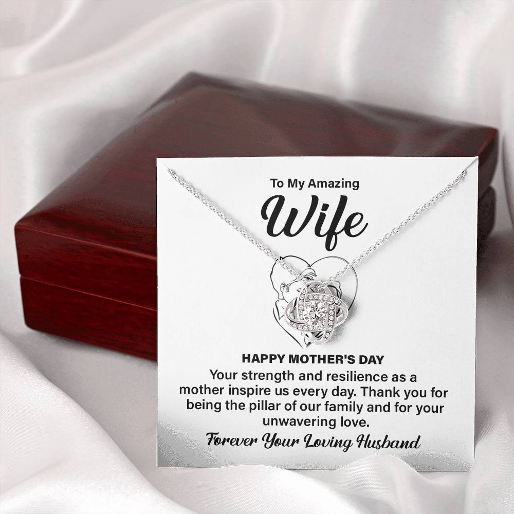 Wife Mother's Day Gift from Husband – Message Card Box