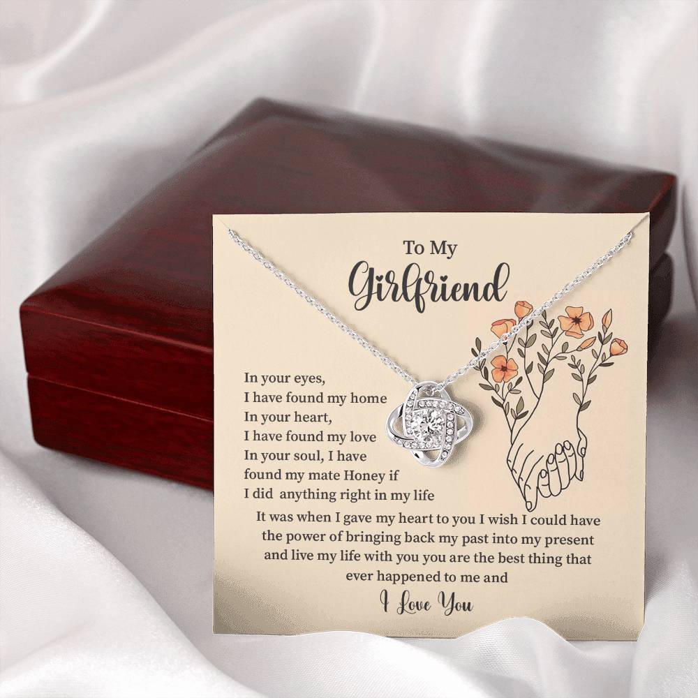Romantic Gift Necklace for Girlfriend with Gift Box