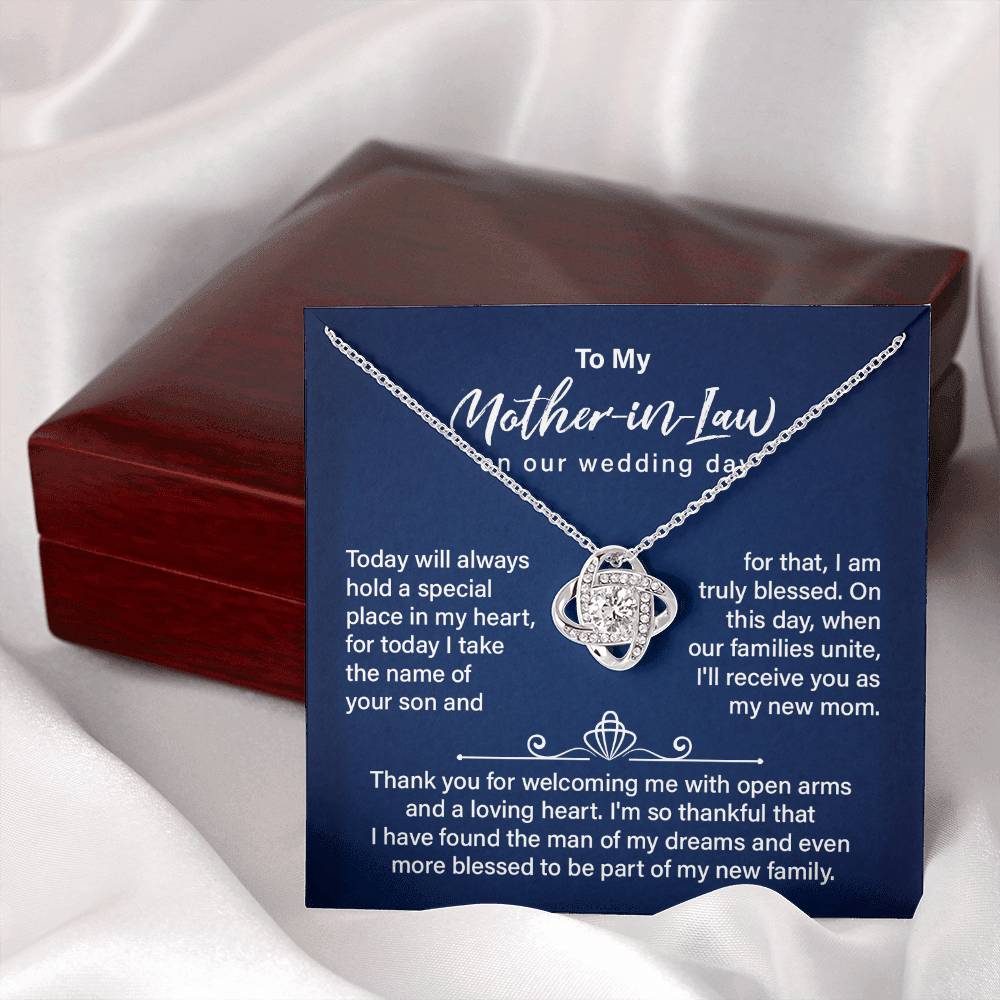 Mother-in-Law Gift from Bride – Wedding Day Card Box