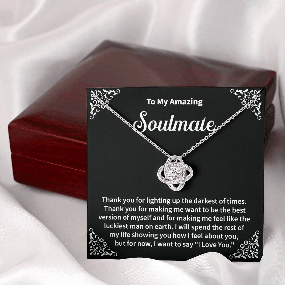 Soulmate Necklace for Her – Romantic Gift for Women