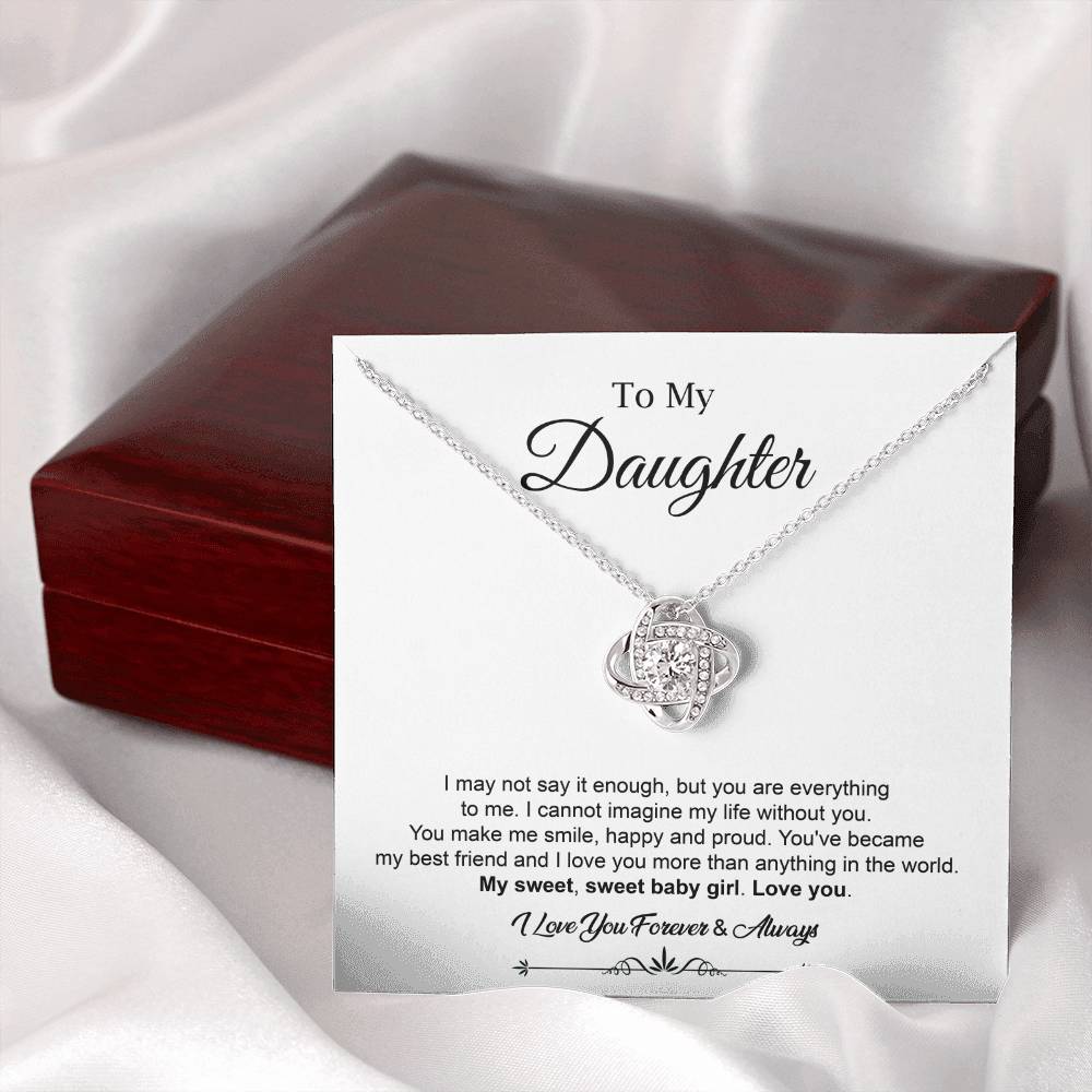 Sweetest Bond – Daughter Gift from Mom With Love Card