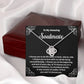 Soulmate Necklace Gift with Message Card & Gift Box