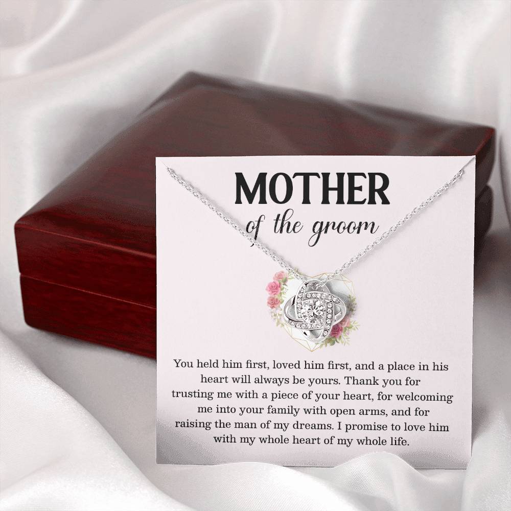 To The Mother Of The Groom Mother Of The Groom Necklace Gift Sentimental Jewelry For Mother Of The Groom Emotional Keepsake For Mother Jewelry Gift For Groom's Mom Special Gift For Groom's Mom Meaningful Gift For Groom's Mother