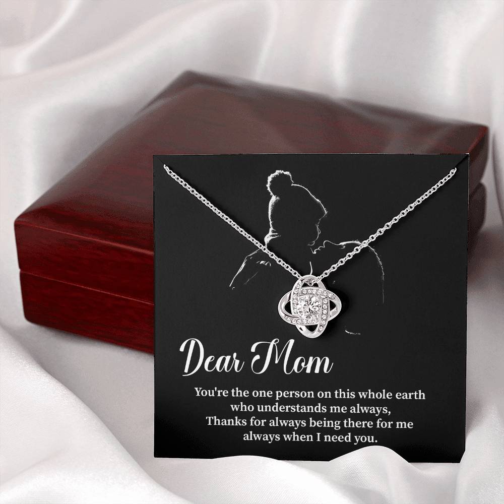 Mom Necklace Gift from Daughter or Son
