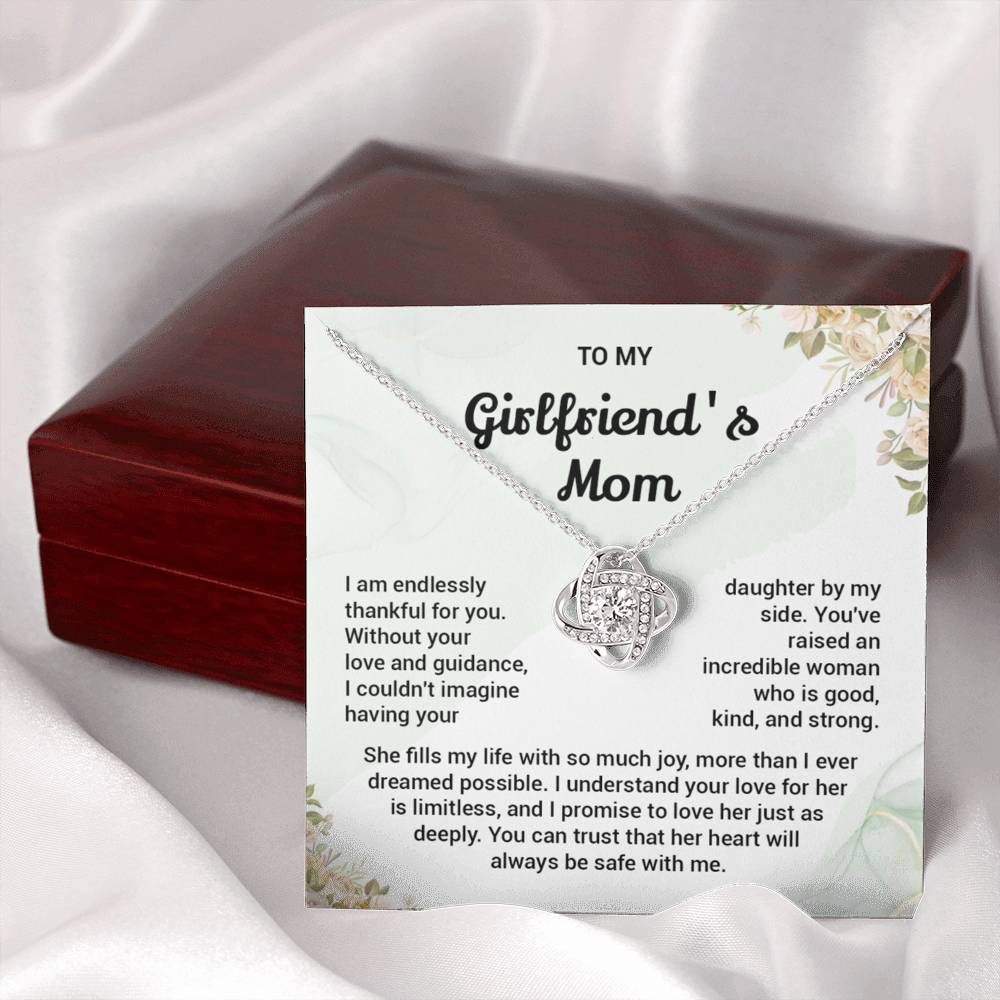 Necklace Gift for Girlfriend's Mom with Message Card