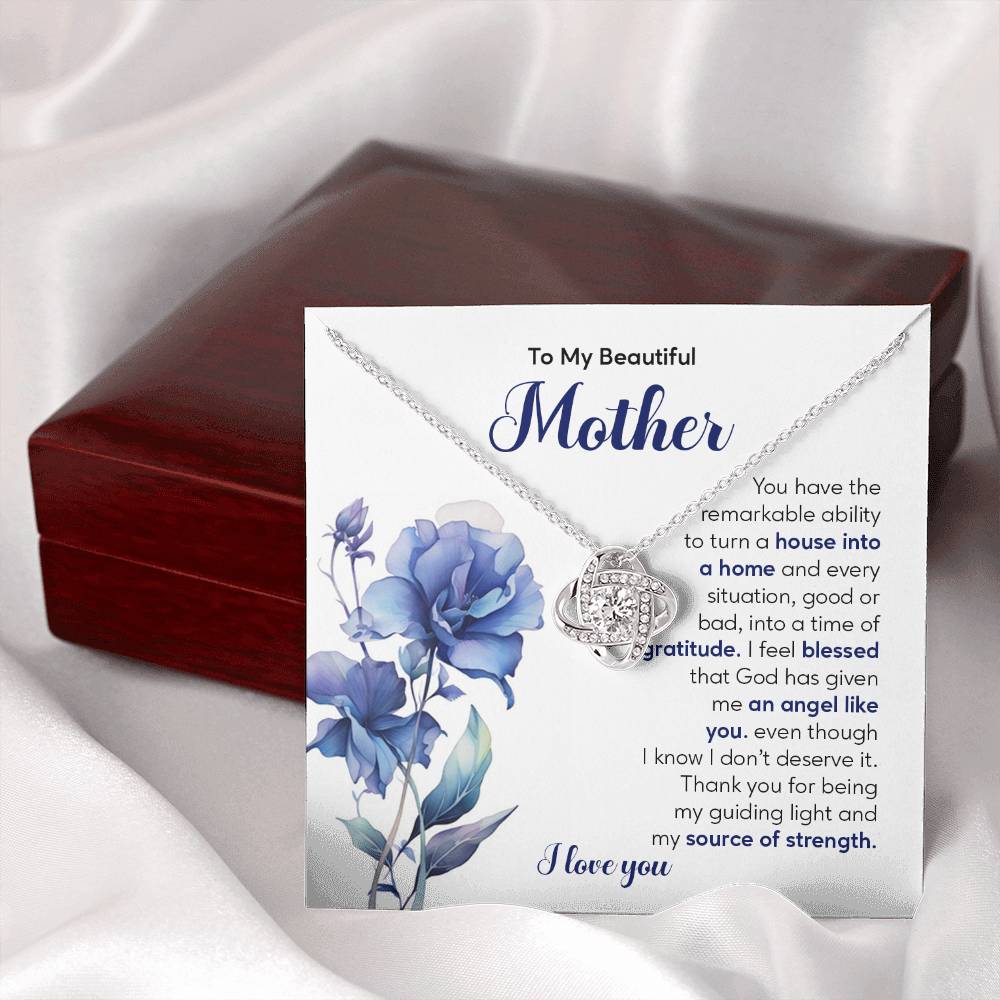 To My Beautiful Mother You Have Remarkable Ability Turn House Into Home Best Gift For Mom On Mother's Day