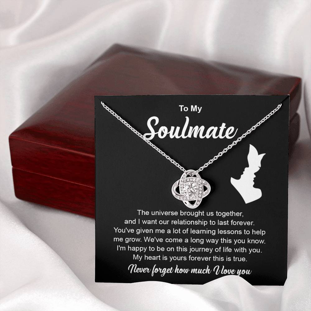 Soulmate Romantic Gift with Heartfelt Message Card