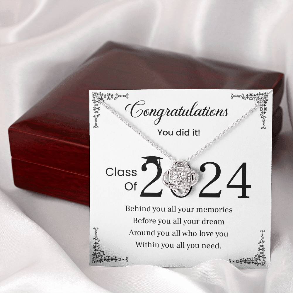 Congratulations Class Of 2024 Necklace Necklace For Bright Memories Celebrate Your Potential Necklace Necklace For Your Unique Gift For Class Of 2024 Celebration Proud Graduate Necklace Necklace For Future Dreams Class Of 2024 Graduation Necklace