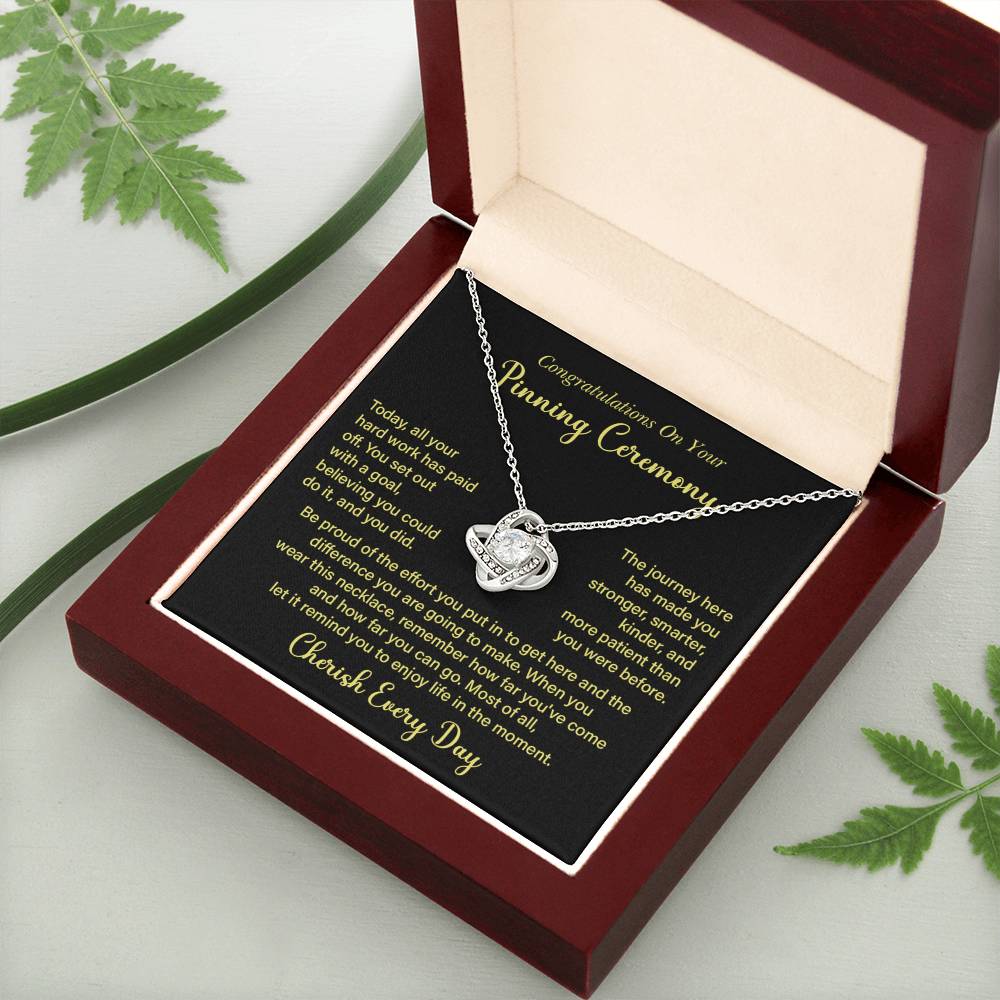 Congratulations On Your Pinning Ceremony Necklace Pinning Ceremony Necklace Gift Congratulations Pinning Ceremony Jewelry Journey Of Success Necklace Pinning Ceremony Milestone Necklace Necklace To Celebrate Hard Work Pinning Ceremony Keepsake Jewelry