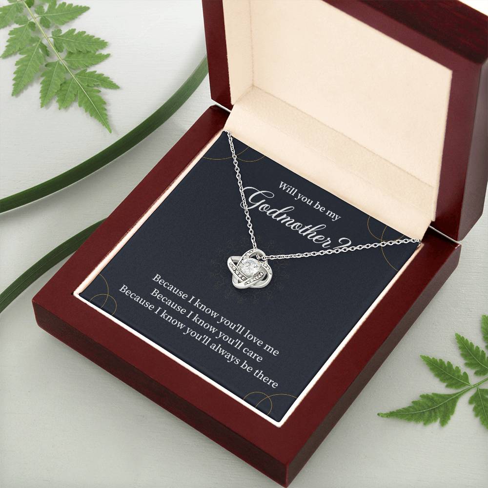 Will you be my Godmother Words Of Wisdom Necklace Strengthening Jewelry For Girls Godmother's Love Jewelry Cherished Goddaughter Necklace Adventurous Spirit Necklace Life Guidance Jewelry Uplifting Gift For Goddaughter Courageous Heart Necklace