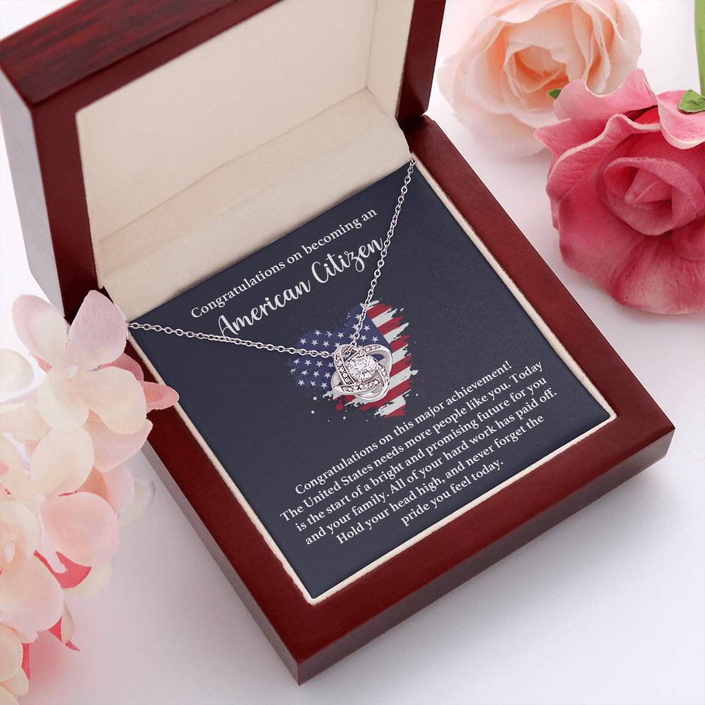 Congratulations Necklace For New American Citizen Proud To Be An American Necklace Proud To Be An American Necklace Gift For Citizenship Milestone Necklace For Proud New U.s. Citizen Gift For Becoming A U.s. Citizen Necklace For U.s. Citizenship Journey