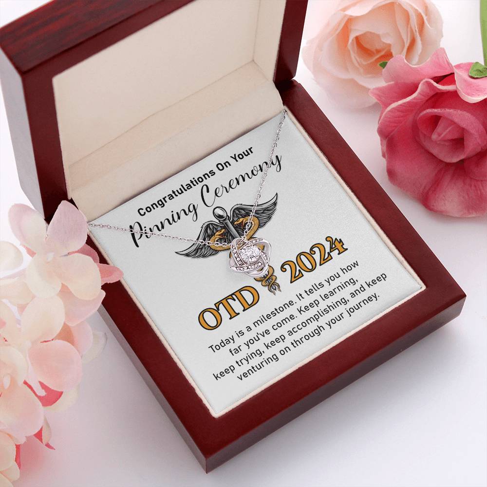 Congratulations On Your Otd 2024 Pinning Ceremony Necklace Otd 2024 Pinning Ceremony Necklace Pinning Ceremony Milestone Necklace Congratulations Pinning Ceremony Jewelry Otd 2024 Graduation Necklace Gift Necklace For Celebrating