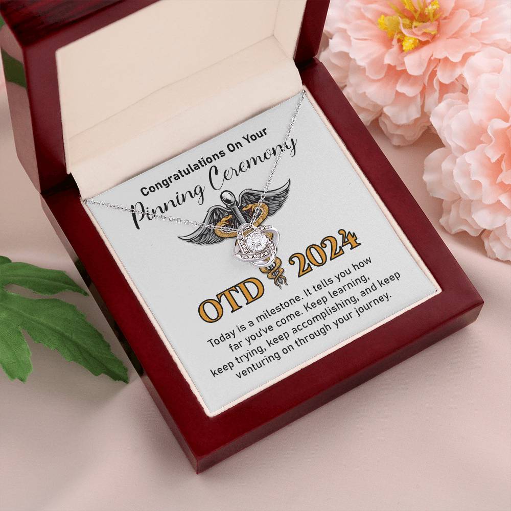 Congratulations On Your Otd 2024 Pinning Ceremony Necklace Otd 2024 Pinning Ceremony Necklace Pinning Ceremony Milestone Necklace Congratulations Pinning Ceremony Jewelry Otd 2024 Graduation Necklace Gift Necklace For Celebrating