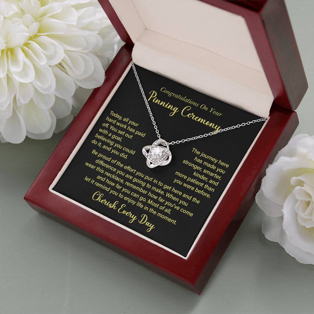 Congratulations On Your Pinning Ceremony Necklace Pinning Ceremony Necklace Gift Congratulations Pinning Ceremony Jewelry Journey Of Success Necklace Pinning Ceremony Milestone Necklace Necklace To Celebrate Hard Work Pinning Ceremony Keepsake Jewelry