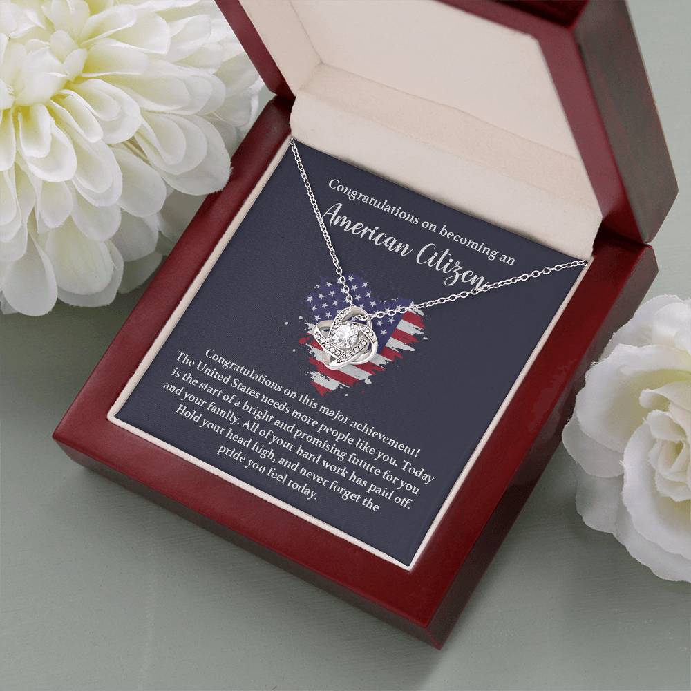 Congratulations Necklace For New American Citizen Proud To Be An American Necklace Proud To Be An American Necklace Gift For Citizenship Milestone Necklace For Proud New U.s. Citizen Gift For Becoming A U.s. Citizen Necklace For U.s. Citizenship Journey