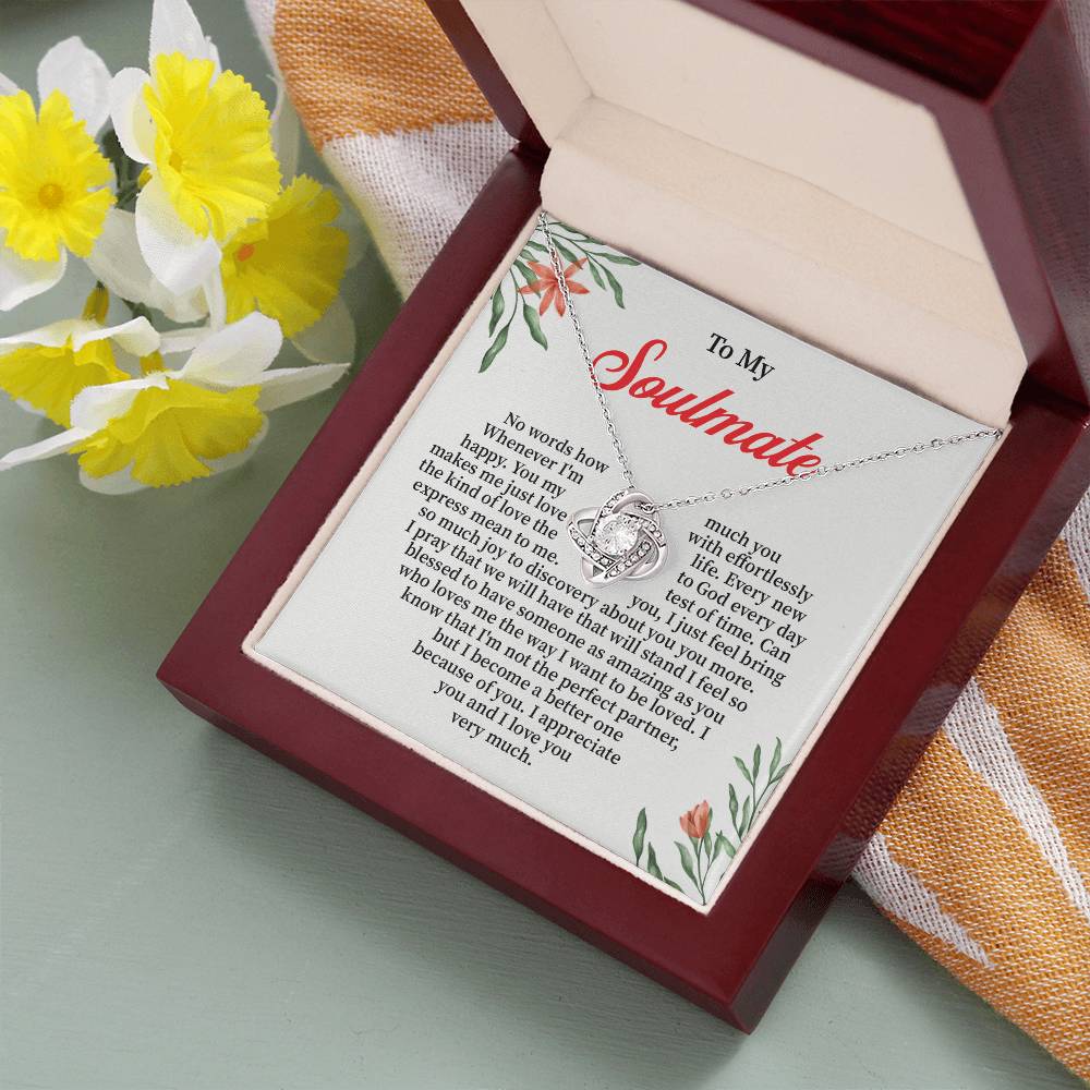 Romantic Soulmate Gift for Her – Message Card & Box