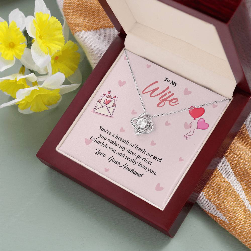 Romantic Wife Necklace Gift from Husband Love Box