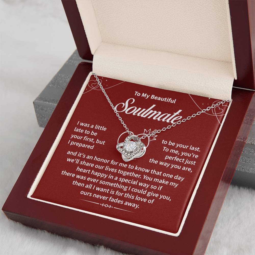 Soulmate Necklace for Her – Romantic Gift Box Jewelry