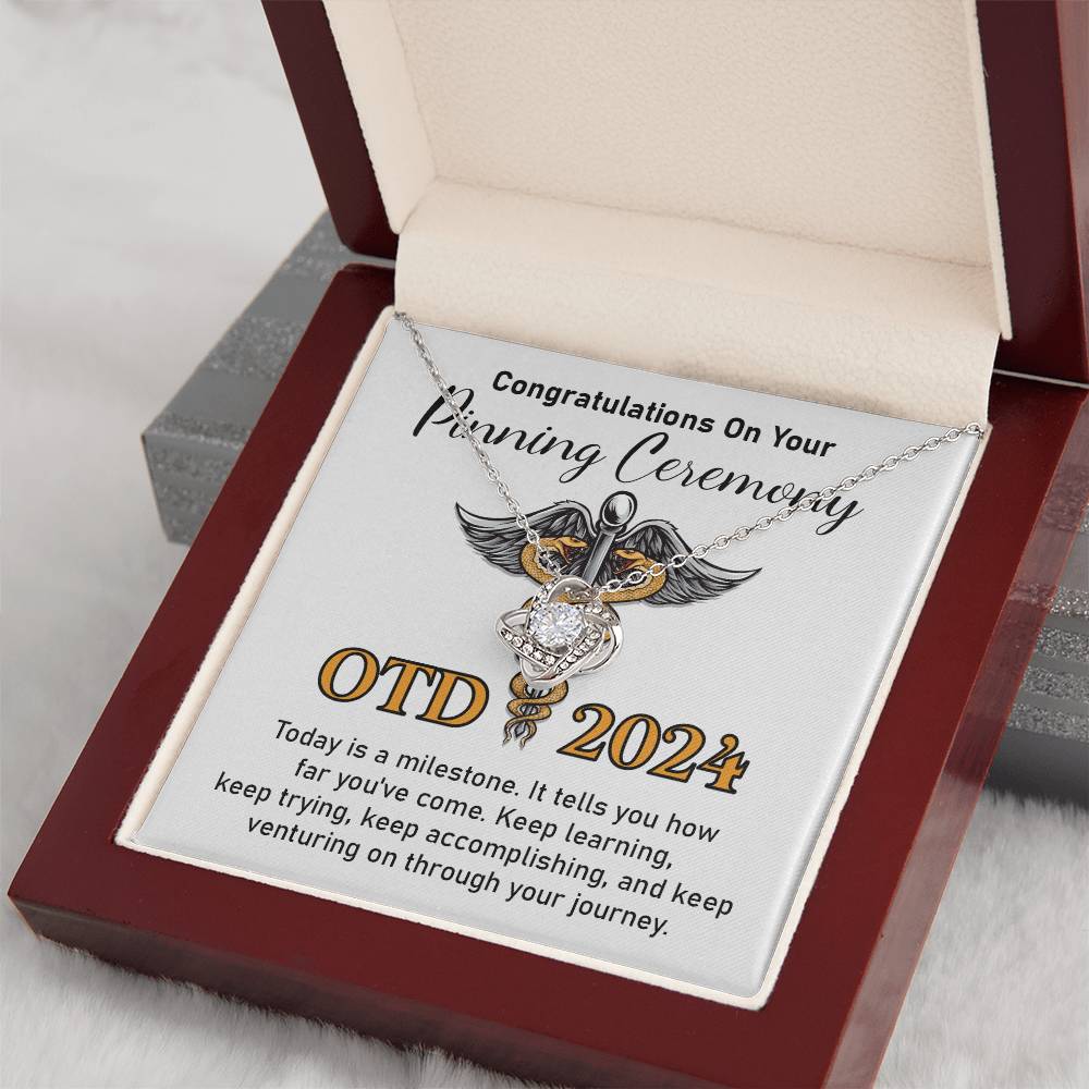 Congratulations On Your Otd 2024 Pinning Ceremony Necklace Otd 2024 Pinning Ceremony Necklace Pinning Ceremony Milestone Necklace Congratulations Pinning Ceremony Jewelry Otd 2024 Graduation Necklace Gift Necklace For Celebrating