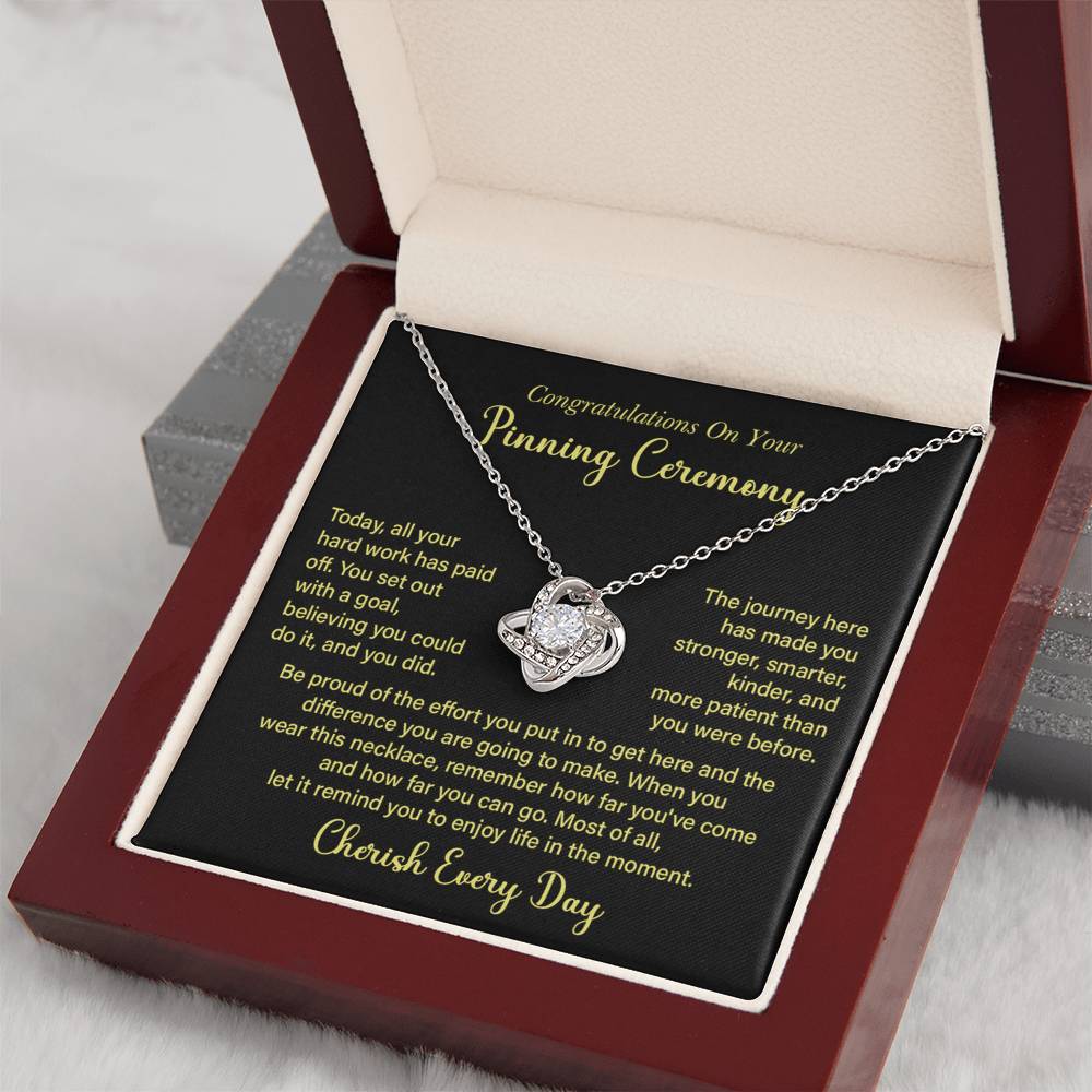 Congratulations On Your Pinning Ceremony Necklace Pinning Ceremony Necklace Gift Congratulations Pinning Ceremony Jewelry Journey Of Success Necklace Pinning Ceremony Milestone Necklace Necklace To Celebrate Hard Work Pinning Ceremony Keepsake Jewelry