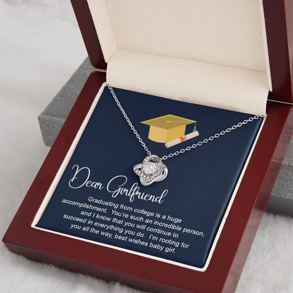 Dear Girlfriend Necklace Girlfriend Graduation Necklace Gift Gift For Graduation Necklace For Girlfriend Proud Of You Graduation Necklace Best Wishes Necklace For Girlfriend Sentimental Gift For Girlfriend Necklace For Girlfriend Necklace For Girlfriend