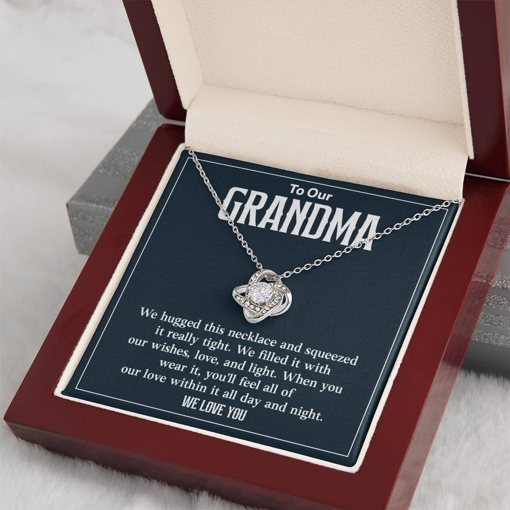 To Our Grandma Grandma Necklace Gift Heartfelt Gift For Grandma Sentimental Jewelry For Grandmother Emotional Necklace For Grandma Jewelry Gift For Grandma Grandchildren To Grandma Gift Special Gift For Grandma Meaningful Gift For Grandma