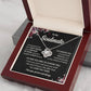 Soulmate Love Knot Necklace with Message Card & Gift Box