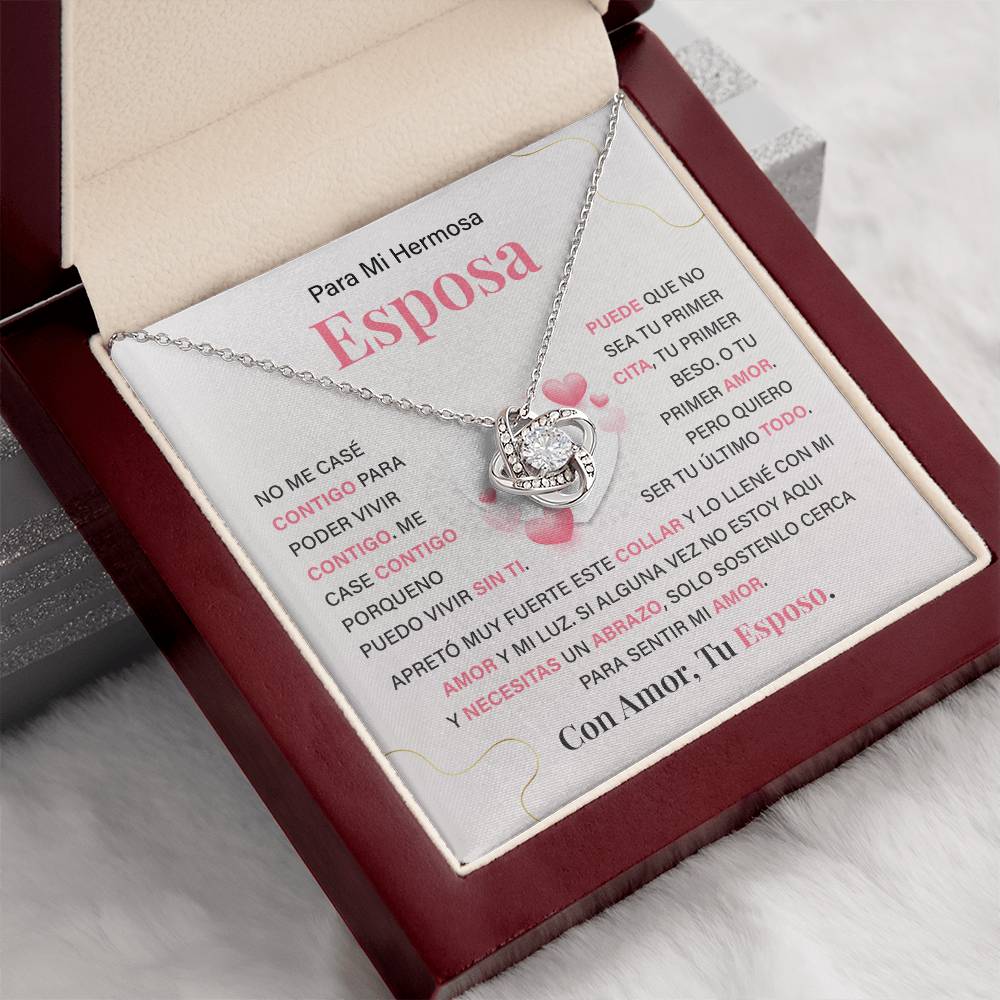 Collar para Esposa con Tarjeta de Amor de Esposo