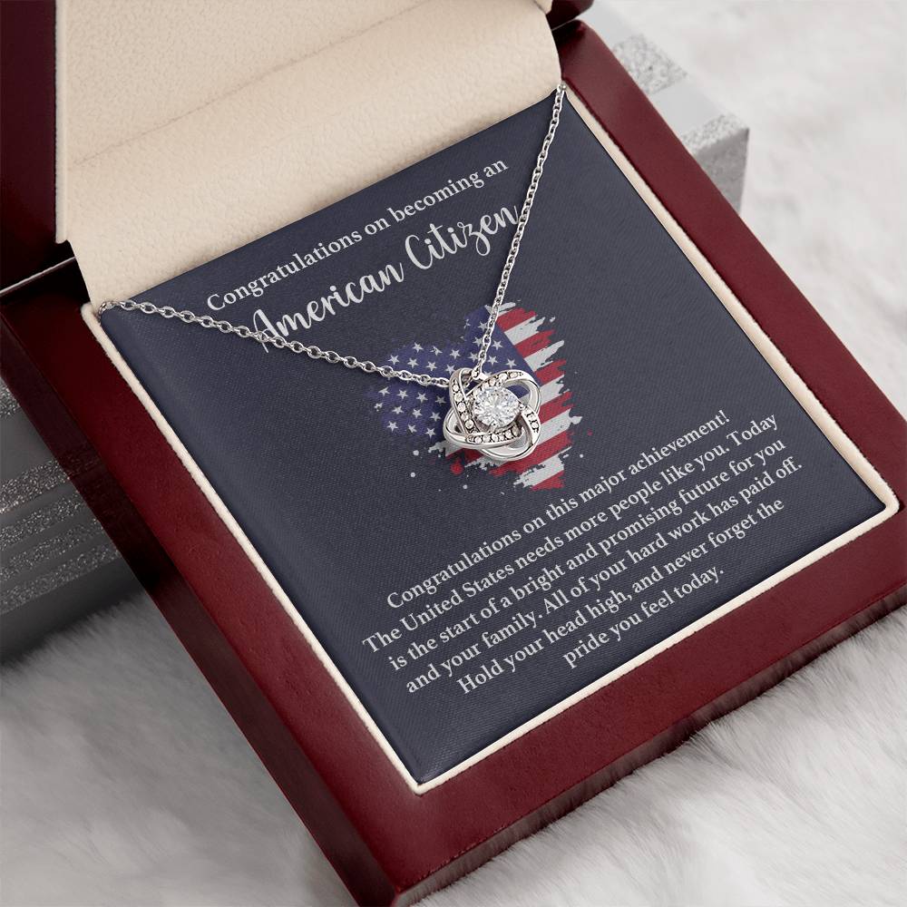 Congratulations Necklace For New American Citizen Proud To Be An American Necklace Proud To Be An American Necklace Gift For Citizenship Milestone Necklace For Proud New U.s. Citizen Gift For Becoming A U.s. Citizen Necklace For U.s. Citizenship Journey