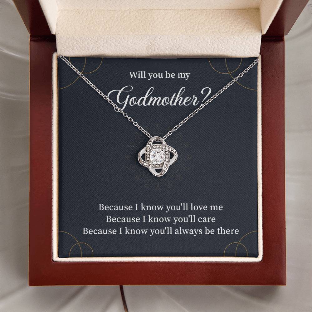 Will you be my Godmother Words Of Wisdom Necklace Strengthening Jewelry For Girls Godmother's Love Jewelry Cherished Goddaughter Necklace Adventurous Spirit Necklace Life Guidance Jewelry Uplifting Gift For Goddaughter Courageous Heart Necklace