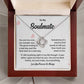 Soulmate Love Knot Necklace with Message Card & Gift Box