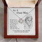 Great Mom Necklace Gift – You Are Our World Card