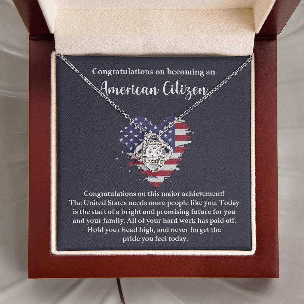 Congratulations Necklace For New American Citizen Proud To Be An American Necklace Proud To Be An American Necklace Gift For Citizenship Milestone Necklace For Proud New U.s. Citizen Gift For Becoming A U.s. Citizen Necklace For U.s. Citizenship Journey