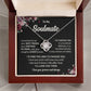 Soulmate Love Knot Necklace with Message Card & Gift Box