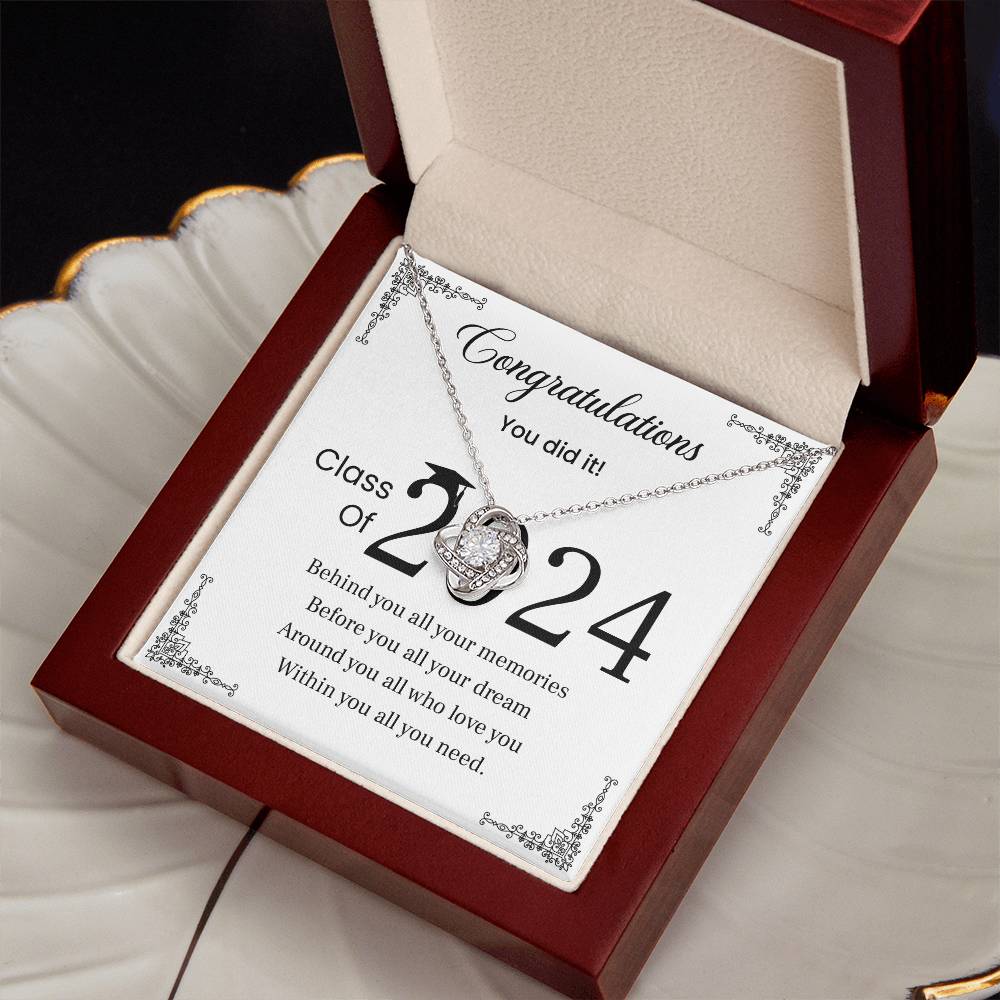 Congratulations Class Of 2024 Necklace Necklace For Bright Memories Celebrate Your Potential Necklace Necklace For Your Unique Gift For Class Of 2024 Celebration Proud Graduate Necklace Necklace For Future Dreams Class Of 2024 Graduation Necklace