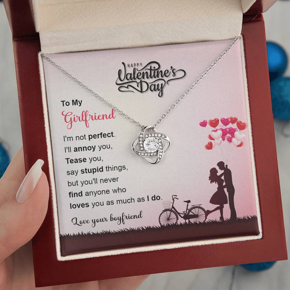 Funny Valentine’s Necklace for Girlfriend Gift