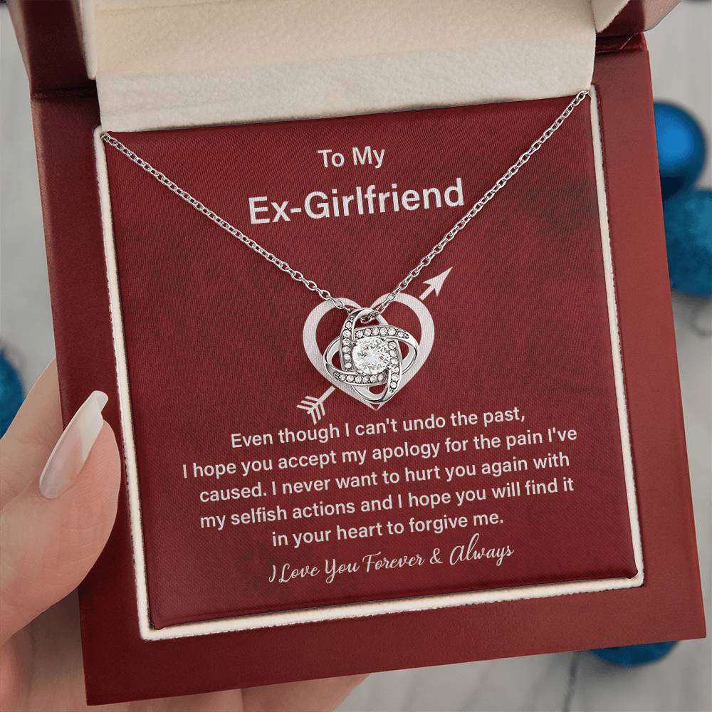 Apology Necklace Gift for Ex-Girlfriend with Gift Box