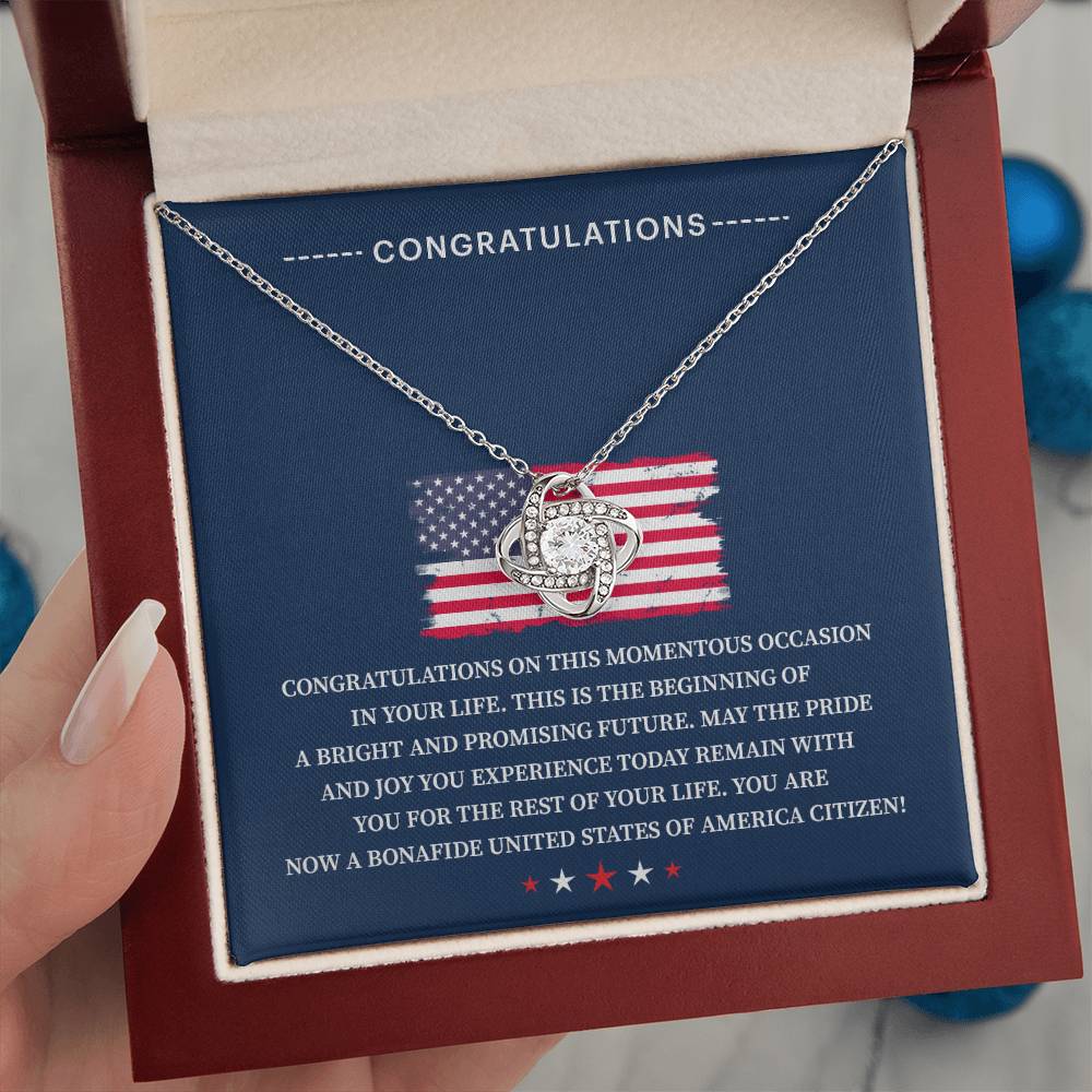 Congratulations Necklace For New U.s. Citizen Necklace For New U.s. Citizen Gift For New American Citizen Gift For U.s. Citizenship Achievement Necklace For Official U.s. Citizen Gift For New U.s. Patriot Necklace For New American Patriot Gift For U.S.