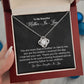 Mother-In-Law Necklace Gift from Daughter-In-Law Box